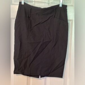 XXi black L pencil skirt